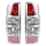 ไฟท้าย เลนส์ใส สำหรับ Ford Ranger ปี 2006 - 2011 (คู่) ฟอร์ด เรนเจอร์  พร้อมขั้ว และ หลอดไฟ