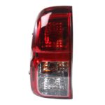 ไฟท้าย เลนส์สีแดง ข้างซ้าย สำหรับ Toyota Hilux Revo ปี 2015 - 2019 โตโยต้า ไฮลักซ์ รีโว่ พร้อมขั้ว และ หลอดไฟ