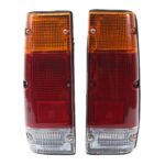 ไฟท้าย สำหรับ Nissan Datsun 720 ปี 1980 - 1986 (คู่) นิสสัน ดัสสัน 720 พร้อมขั้ว และ หลอดไฟ