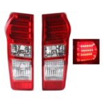 เสื้อไฟท้าย LED สำหรับ Isuzu D-Max ปี 2011 - 2015 (คู่) แบรนด์ Diamond  อีซูซุ ดีแมคซ์