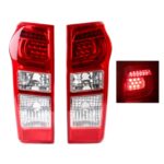 เสื้อไฟท้าย LED สำหรับ Isuzu D-Max ปี 2011 - 2019 (คู่) แบรนด์ Diamond  อีซูซุ ดีแมคซ์