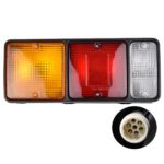 ไฟท้าย ข้างซ้าย สำหรับ Mitsubishi Canter FE444/ FE449 ปี 1986 - 1995 มิตซูบิชิ แคนเตอร์ พร้อมขั้ว และ หลอดไฟ