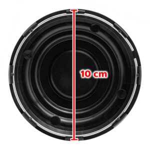 Alternative view of ฝาครอบดุมล้อ Lenso ของแท้ สำหรับล้อรถกระบะ สีดำเงา ฝาครอบล้อแม็กซ์ Center Cap Wheel Cover