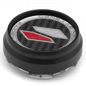 Alternative view of ฝาครอบดุมล้อ Lenso ของแท้ โลโก้ RAIDEN พื้นหลังลายเคฟล่า ฝาครอบล้อแม็กซ์ Center Cap Wheel Cover