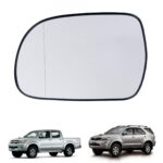 เลนส์กระจก เนื้อกระจก เพิ่มมุมมอง ข้างซ้าย สำหรับ Toyota Hilux Vigo ปี 2004 - 2010 โตโยต้า ไฮลักซ์ วีโก้