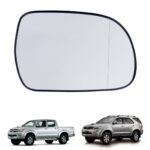 เลนส์กระจก เนื้อกระจก เพิ่มมุมมอง ข้างขวา สำหรับ Toyota Hilux Vigo ปี 2004 - 2010 โตโยต้า ไฮลักซ์ วีโก้