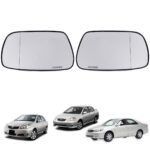 เลนส์กระจกมองข้าง เพิ่มมุมมอง Toyota Corolla Altis 01-07 /Vios 03-06 /Camry 02-06 คู่ ซ้าย ขวา โตโยต้า อัลติส วีออส แคมรี คุณภาพดี ส่งไว