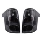 ไฟท้าย เลนส์โมค สำหรับ Mitsubishi Triton ปี 2015 - 2018 (คู่) มิตซูบิชิ ไทรทัน พร้อมขั้ว และ หลอดไฟ