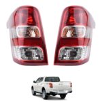 ไฟท้าย สำหรับ Mitsubishi Triton ปี 2015 - 2018 (คู่) มิตซูบิชิ ไทรทัน พร้อมขั้ว และ หลอดไฟ