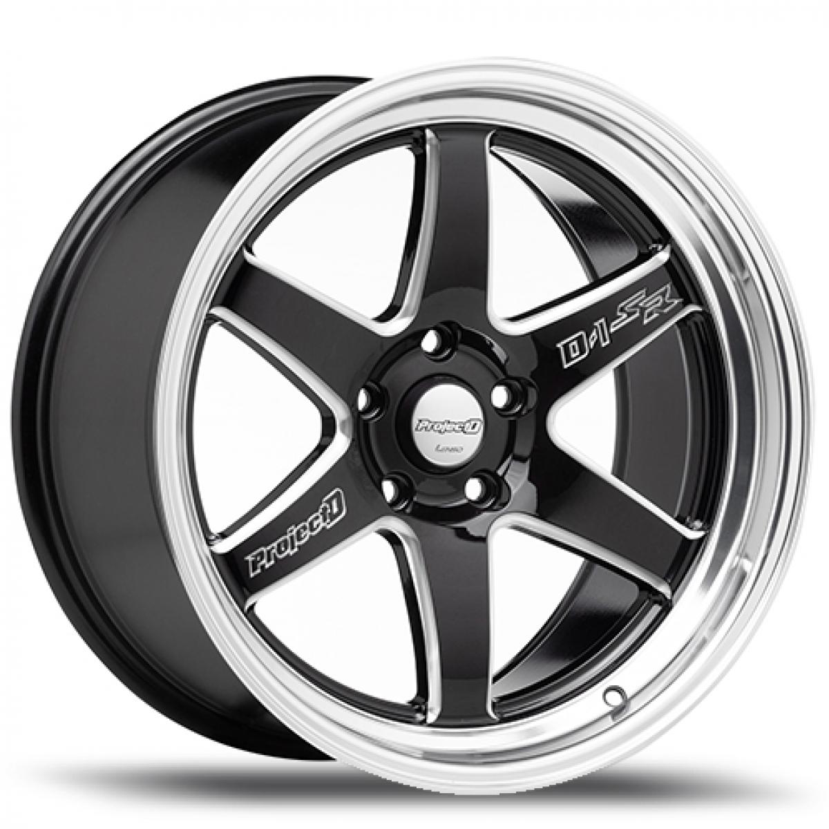 ล้อแม็ก Lenso ProjectD D-1SR (T) ขอบ 18x9.5 นิ้ว PCD 5x114.3 ET 25 สี BKMA