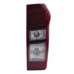 ไฟท้าย LED เบ้าดำ ข้างซ้าย สำหรับ Isuzu D-Max X-Series ปี 2018 - 2019 สีแดงเข้ม อีซูซุ ดีแม็กซ์ เอ็ก ซีรี่ ราคาถูก ราคาโรงงาน