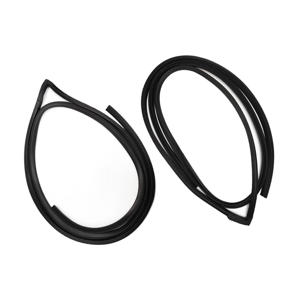 ยางขอบประตู คู่หลัง ซ้าย-ขวา สำหรับ Datsun 1200 Sunny B110 รุ่น 4 ประตู ปี 1970 - 1973 ดัทสัน ซันนี่ ยางกันกระแทกขอบประตู ยางขอบประตูใน ยางซีลประตูรถ ยางขอบประตูหน้า ยางแท้