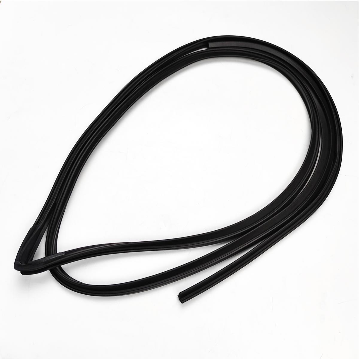 ยางขอบประตู คู่หลัง ซ้าย-ขวา สำหรับ Datsun 1200 Sunny B110 รุ่น 4 ประตู ปี 1970 - 1973 ดัทสัน ซันนี่ ยางกันกระแทกขอบประตู ยางขอบประตูใน ยางซีลประตูรถ ยางขอบประตูหน้า ยางแท้ - Image 4