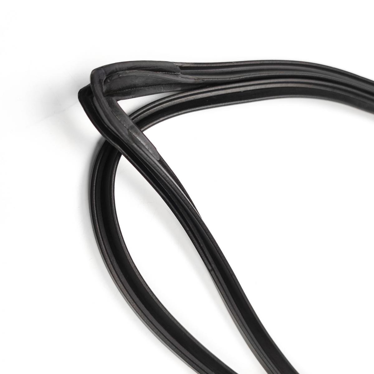 ยางขอบประตู คู่หลัง ซ้าย-ขวา สำหรับ Datsun 1200 Sunny B110 รุ่น 4 ประตู ปี 1970 - 1973 ดัทสัน ซันนี่ ยางกันกระแทกขอบประตู ยางขอบประตูใน ยางซีลประตูรถ ยางขอบประตูหน้า ยางแท้ - Image 5