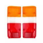 ฝาไฟท้าย ข้างซ้าย-ขวา สำหรับ Toyota Land Cruiser FJ60 FJ62 ปี 1980-1990 (คู่) โตโยต้า แลนด์ครุยเซอร์