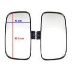 กระจกมองข้าง Isuzu Rocky Dega 195 แรงม้า คู่ ซ้าย ขวา อีซูซุ ร็อกกี้ เดก้า เนื้อกระจกมองข้าง คุณภาพดี ส่งไว