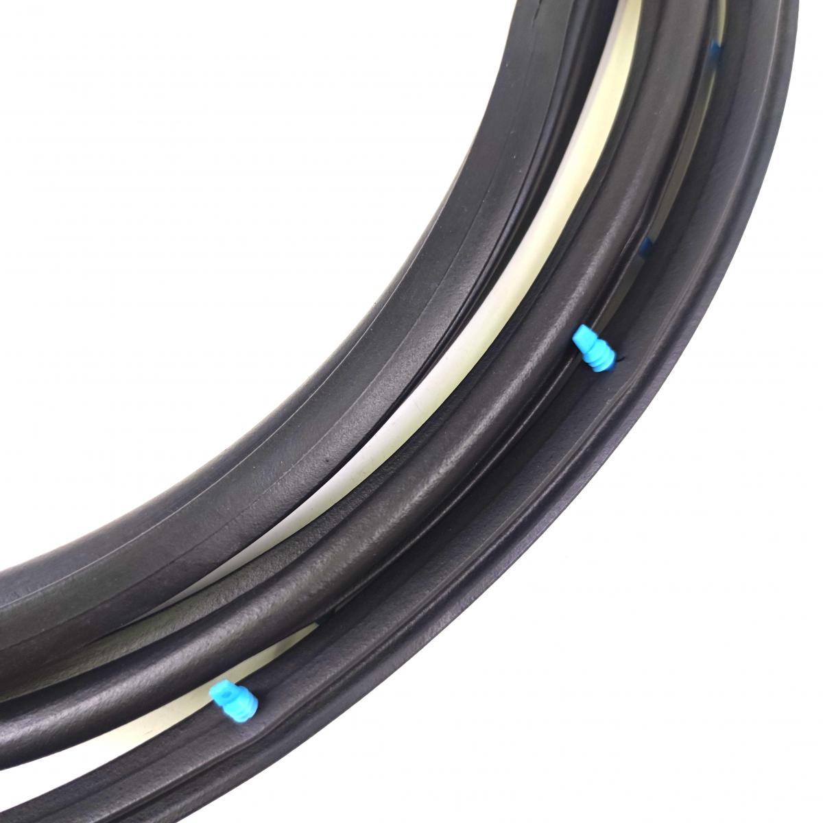 ยางขอบประตู หลัง-ซ้าย Toyota Hilux Hero LN50 LN56 4D 1984-88 โตโยต้า ไฮลักซ์ ฮีโร่ ยางประตู คุณภาพดี ส่งไว - Image 3