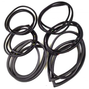 ชุดซีลยาง 6 เส้น Mittsubishi Galant A112 4D 1973-76 มิตซูบิชิ กาแลนต์ ยางขอบกระจก หน้า-หลัง ยางขอบประตู คุณภาพดี ส่งไว