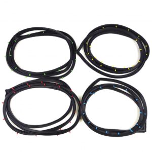 Alternative view of ยางขอบประตู Toyota Crown MS60 4D 1971-74 คู่หน้า หลัง ซ้าย ขวา โตโยต้า คราวน์ ยางประตู คุณภาพดี ส่งไว