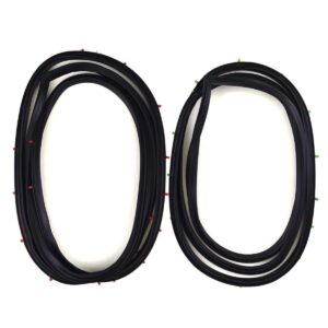 ยางขอบประตู คู่หน้า Toyota Crown MS60 4D 1971-74 โตโยต้า คราวน์ ยางประตู คุณภาพดี ส่งไว