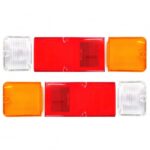 ฝาไฟท้าย Suzuki Caribian SJ410 SJ413 1981-98 คู่ ซ้าย ขวา ซูซูกิ คาริเบียน เลนส์ไฟท้าย ตราเพชร คุณภาพดี ส่งไว